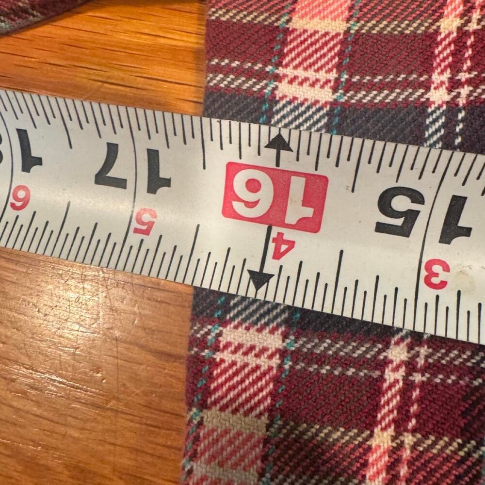 Patagonia Women’s Organic Cotton Plaid Flannel Shirt Size 8 - Picture 4 of 4